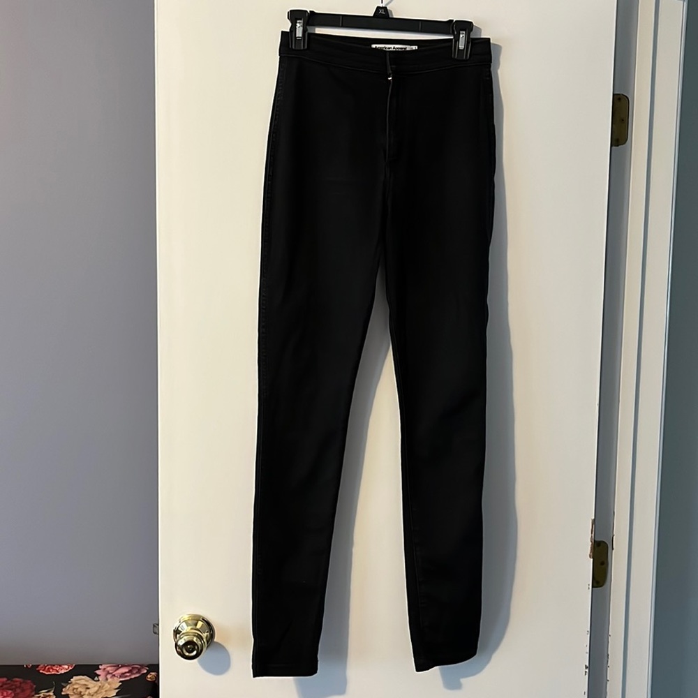 American Apparel Women's Jeans - Size Large - Black
